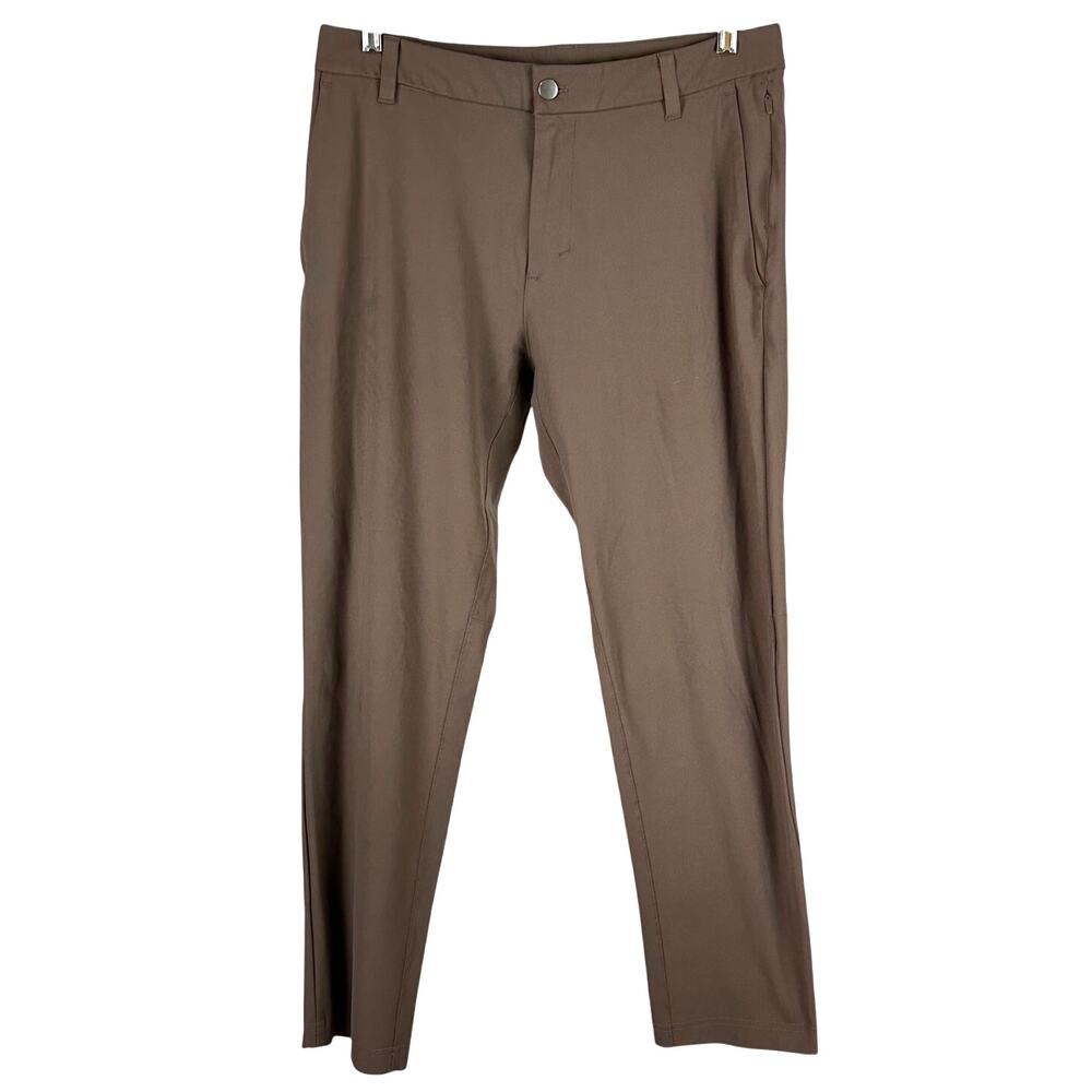 Lululemon Commission Pant Classic Warpstreme Deep Artifact Men's 32 x 29 EUC